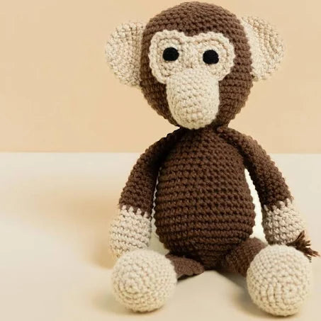 Monkey Crochet Soft Toy